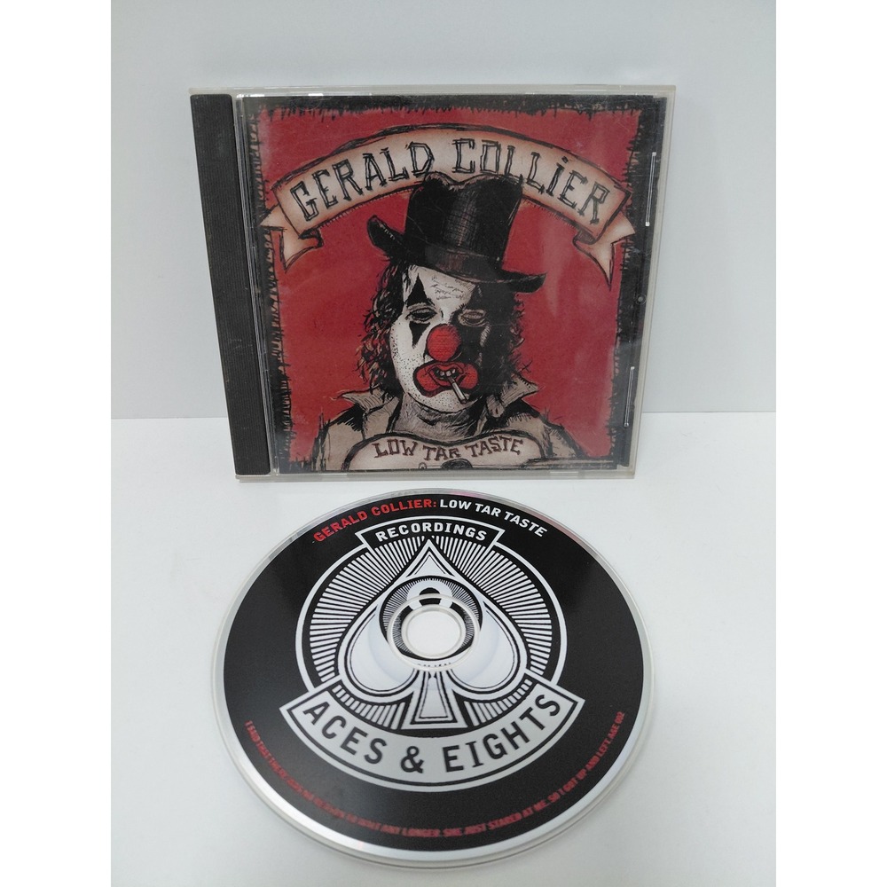 Gerald Collier Low Tar Taste CD 1999 Aces and Eights Records Alternative Indie